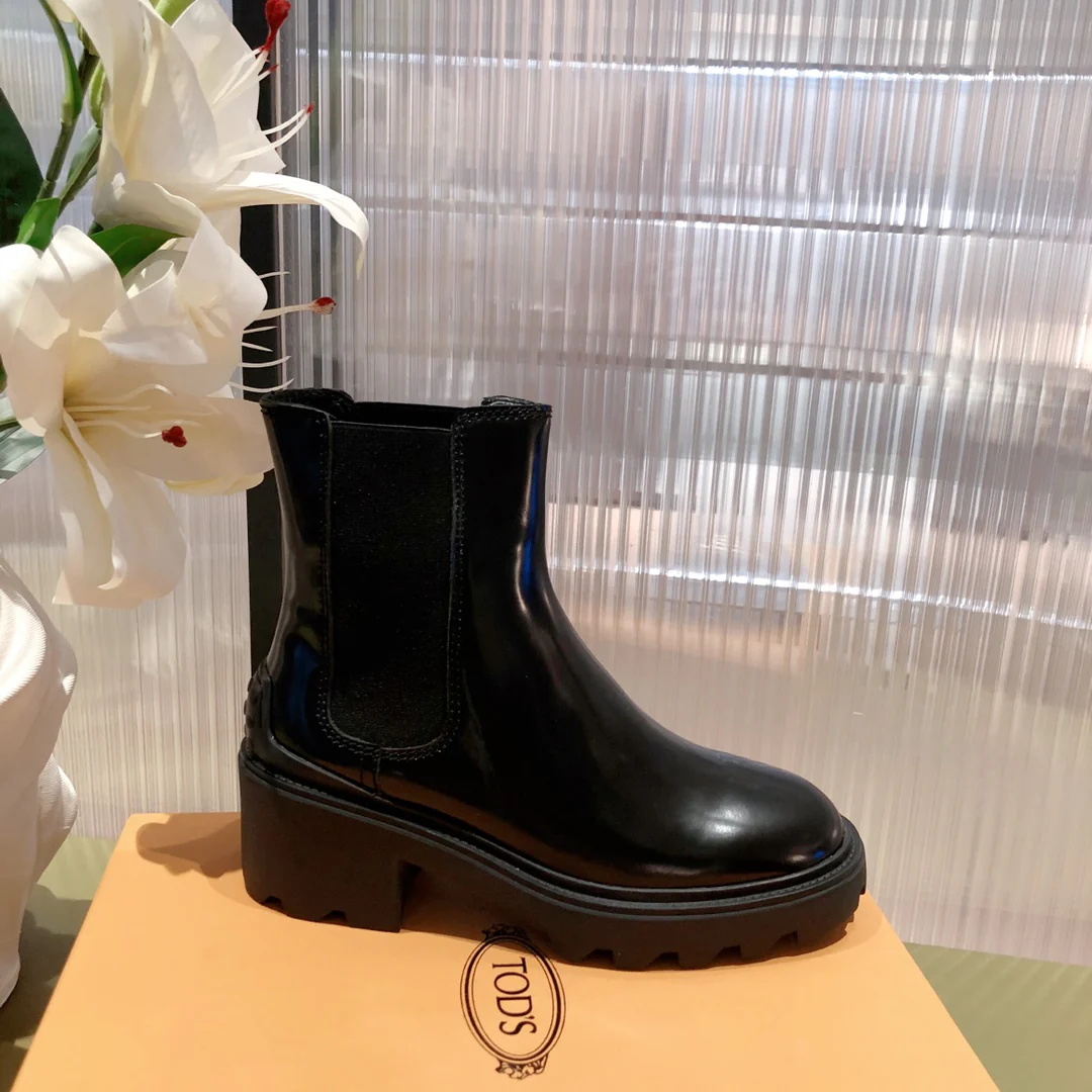 Ботильоны на платформе Tods