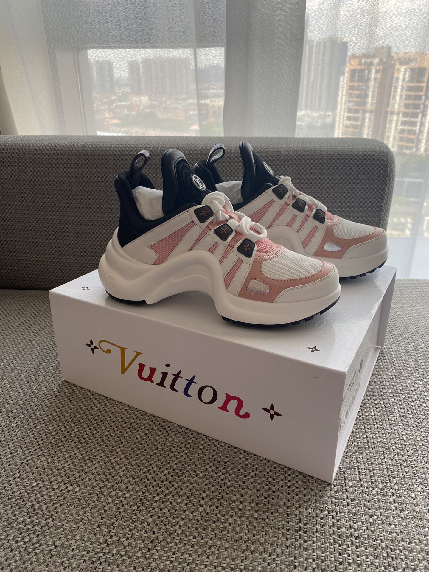 Обувь LV - кроссовки LV Trainer - 9