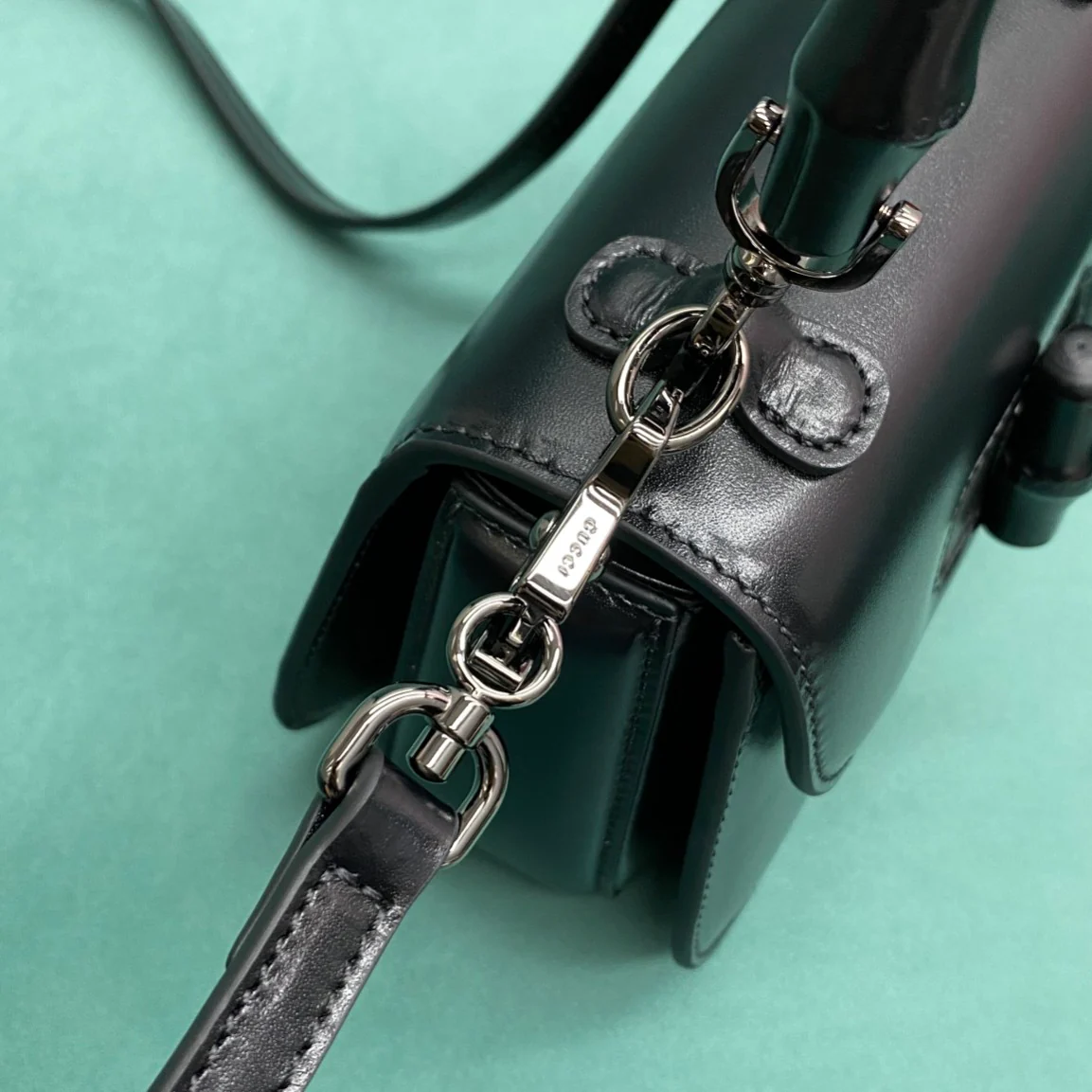 Сумка Gucci Retro Bamboo Bag - Маленькая - 4