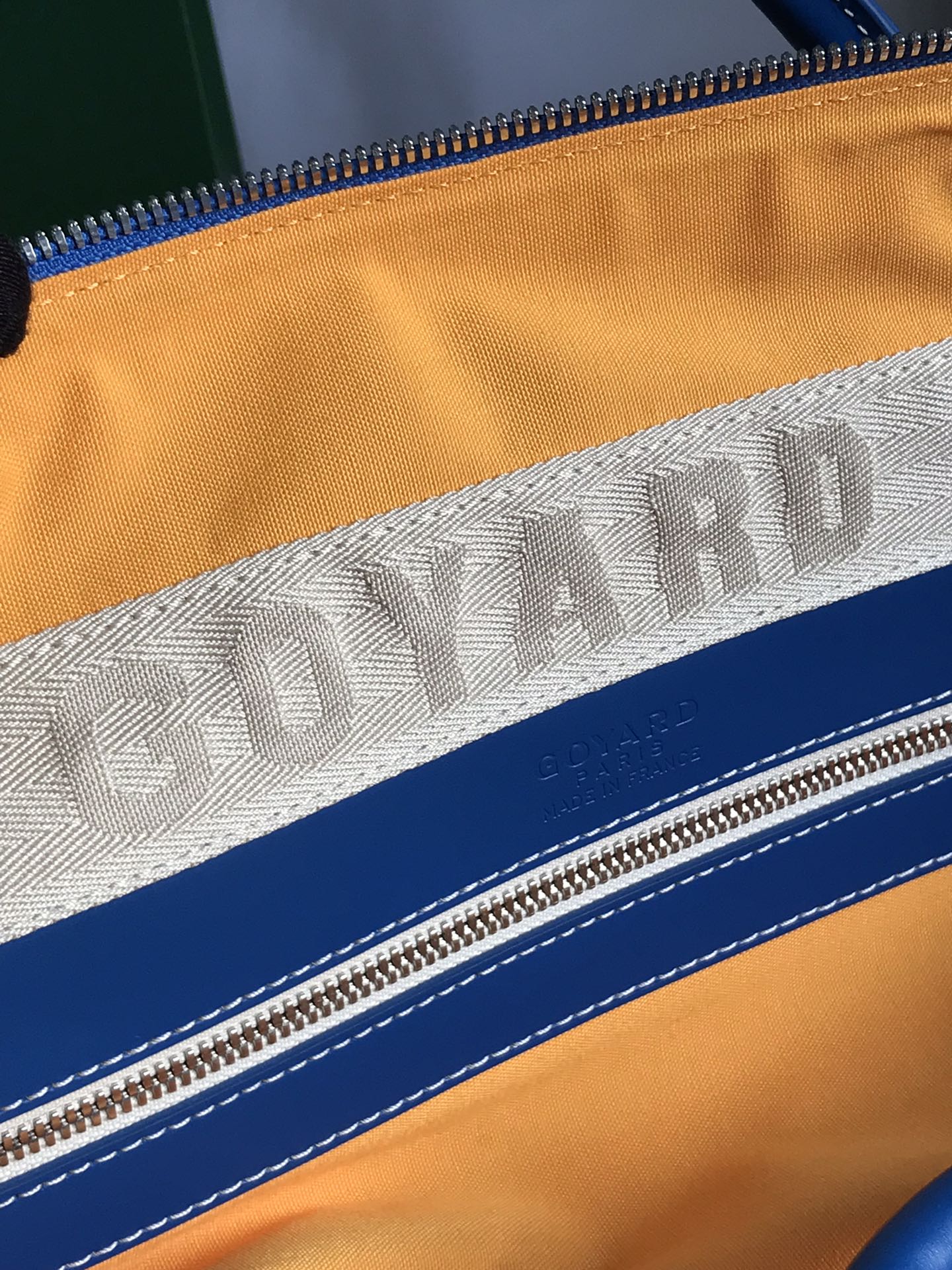 Дорожная сумка Goyard Boeing - светло-голубая