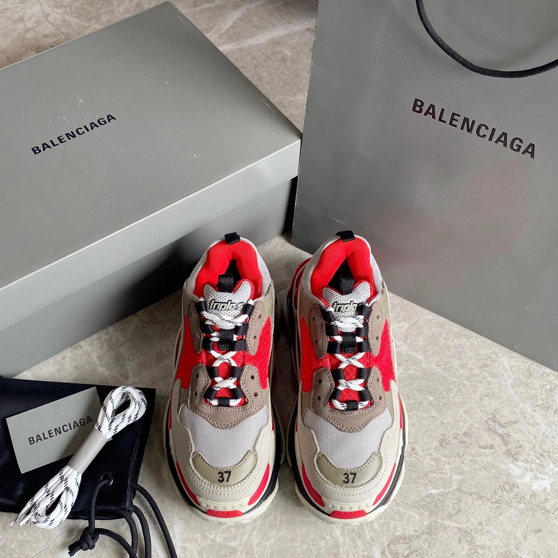Кроссовки Balenciaga Triples Sports Dad Shoes - 4