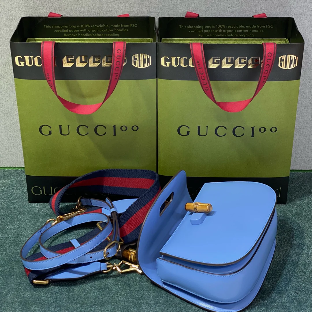 Коллекция ретро-сумок Gucci из бамбука - 6
