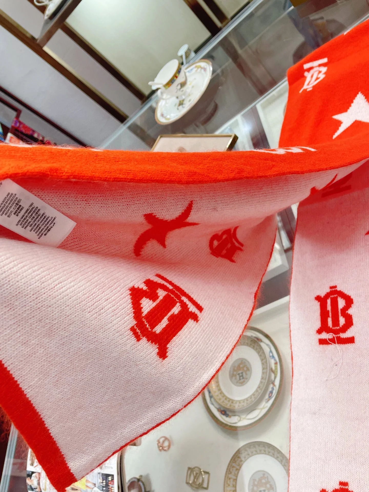 Burberr - Двусторонний шарф