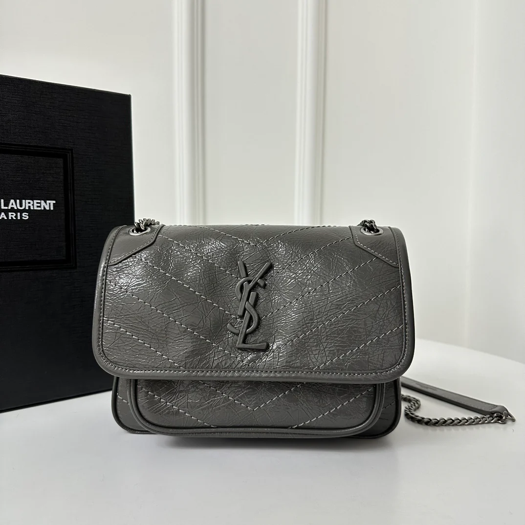 YSL-niki-baby-22cm-cowhide-grey