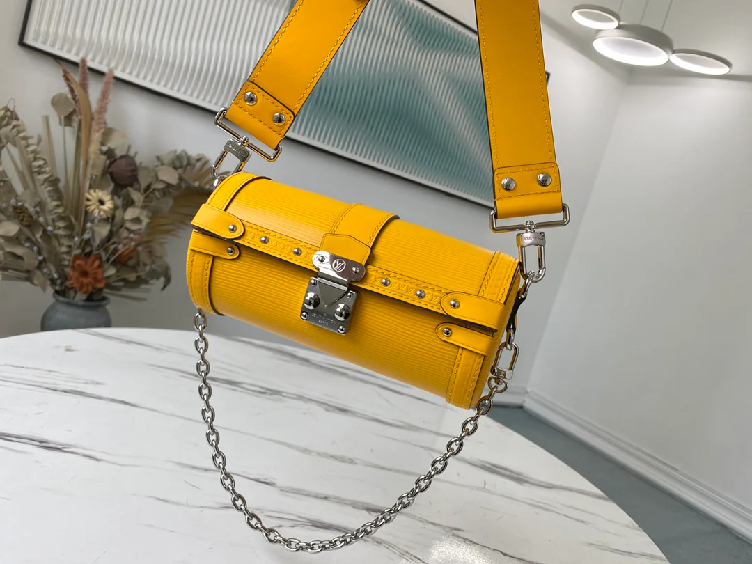 m58647-LV-papillon-trunk-handbag-yellow