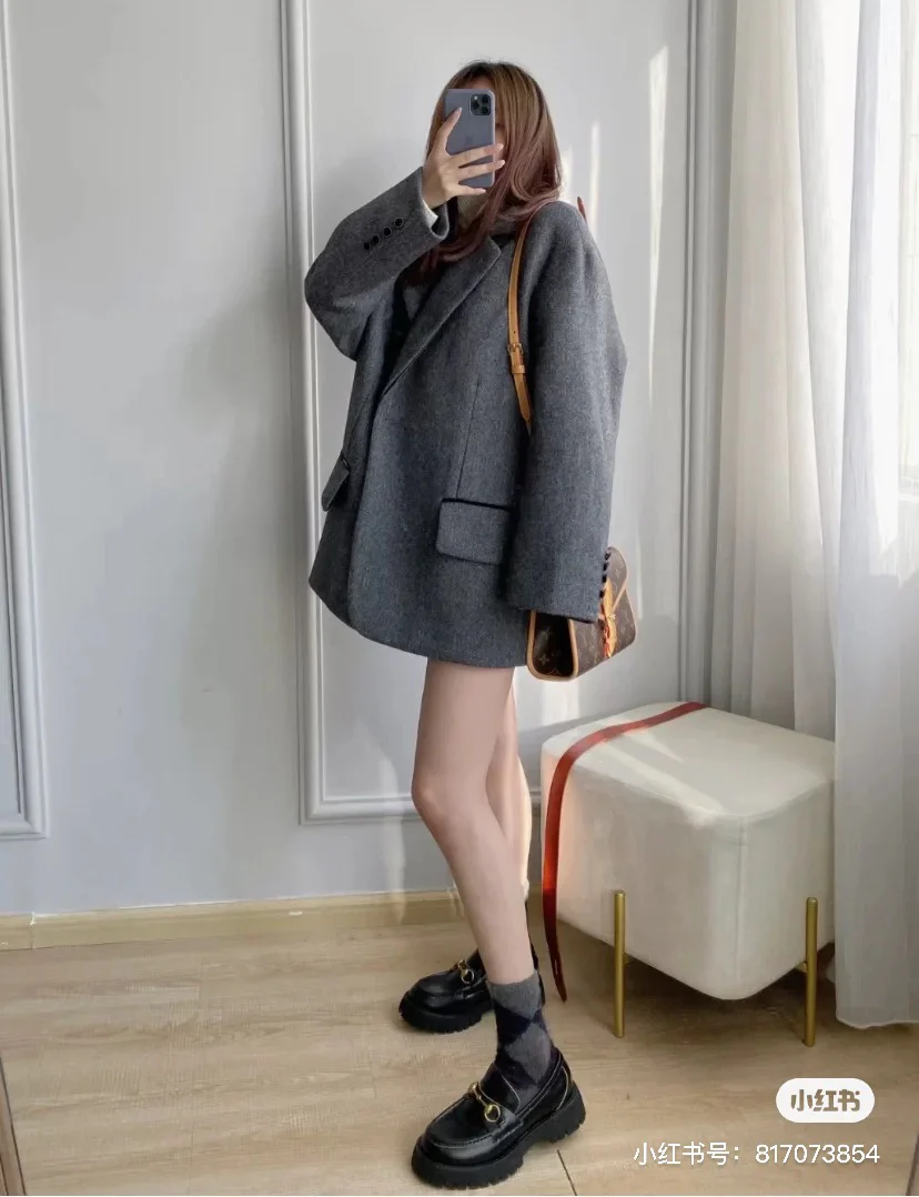 Новинка сезона осень/зима 2022 от Gucci - Туфли-носки - Фотографии вживую