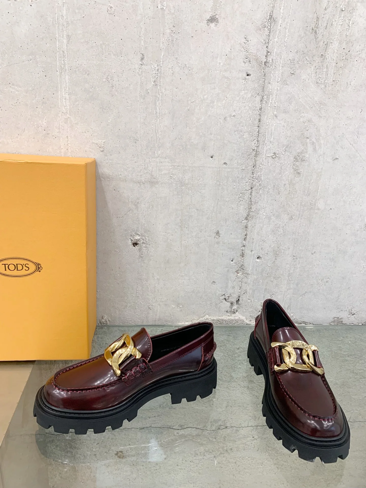 Лоферы на платформе Tods - 6