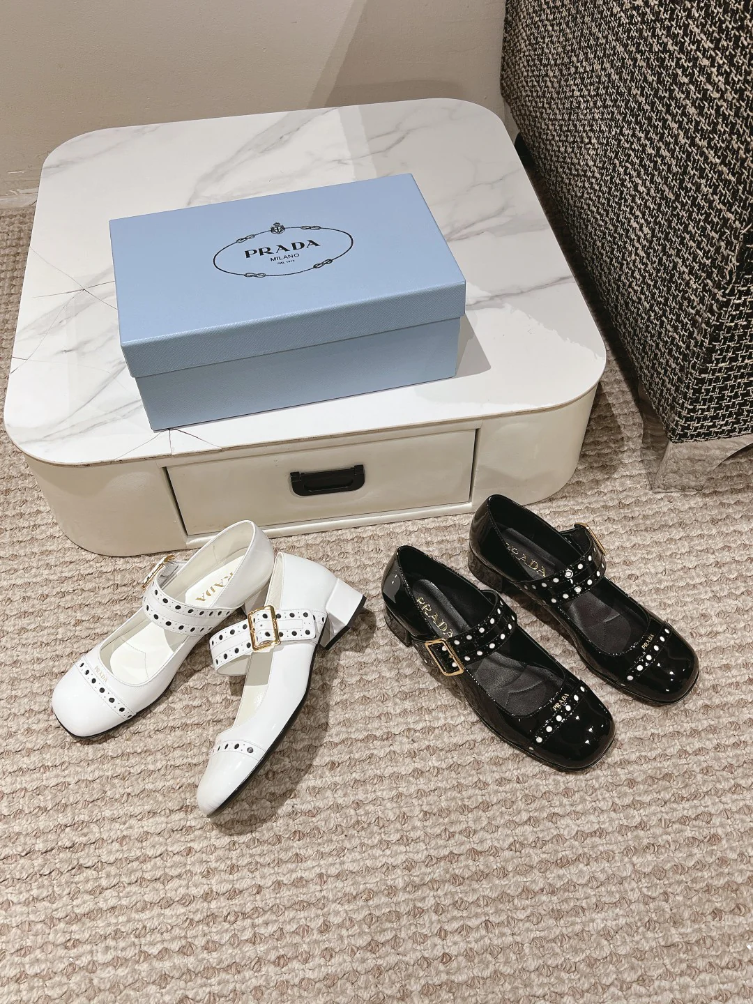 Туфли Prada Мэри Джейн