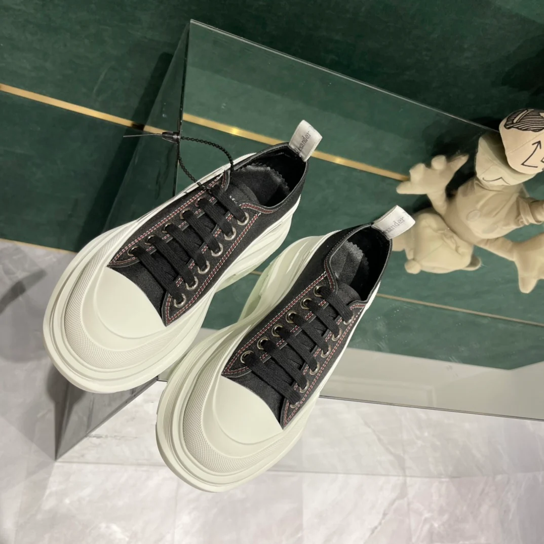 Парные кеды на платформе McQueen