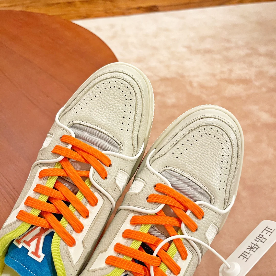 LV - Кожаные кроссовки - Повседневная обувь - Мужские - 2