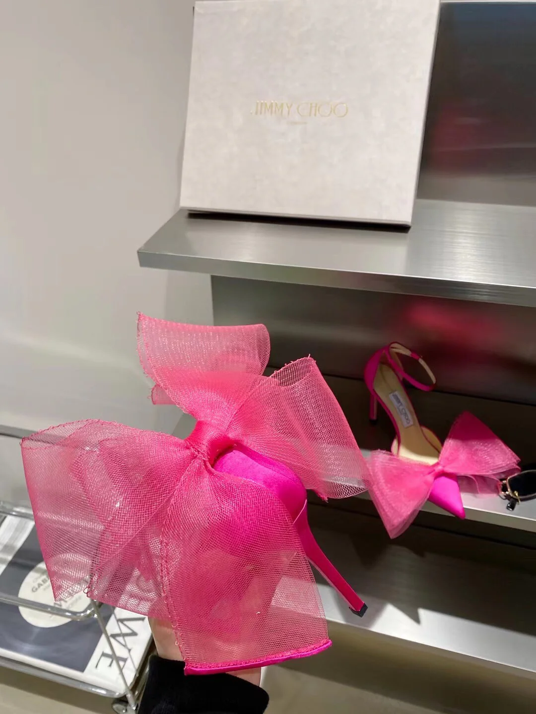 Джимми - Коллекция ?Ранняя весна? - Бантик - Туфли на высоком каблуке