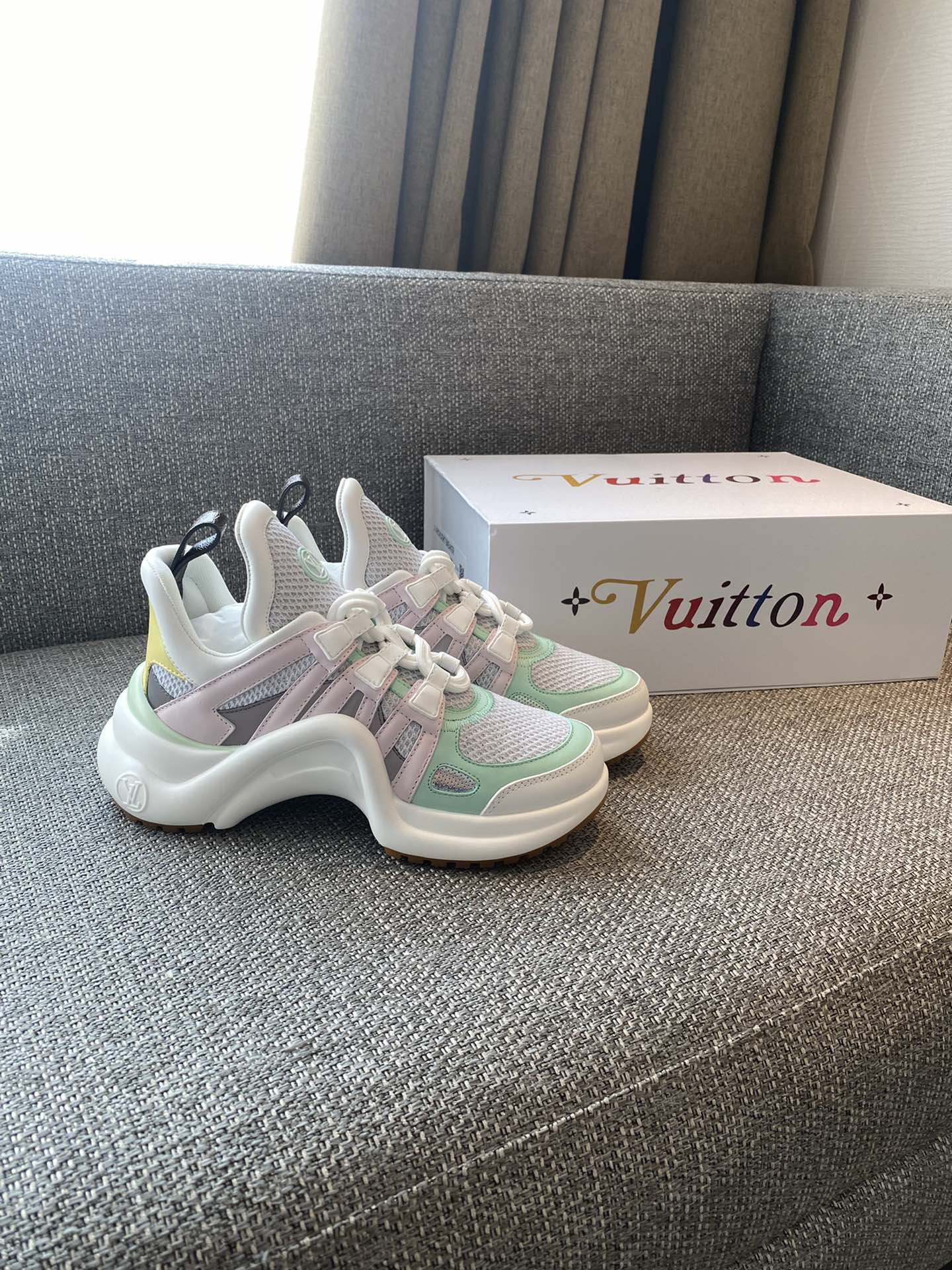 Туфли LV - Массивные туфли LV - 2