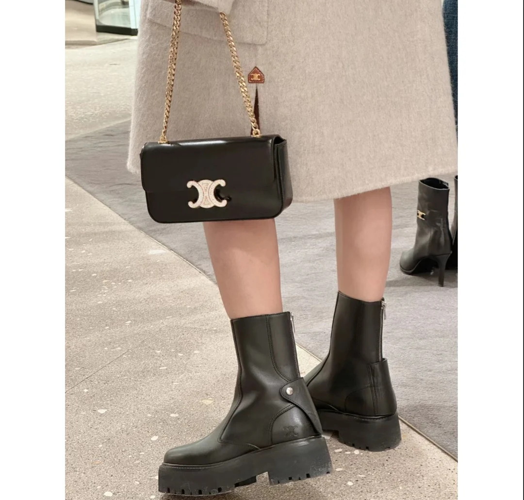 Сумка через плечо Celine Arc de Triomphe - черная