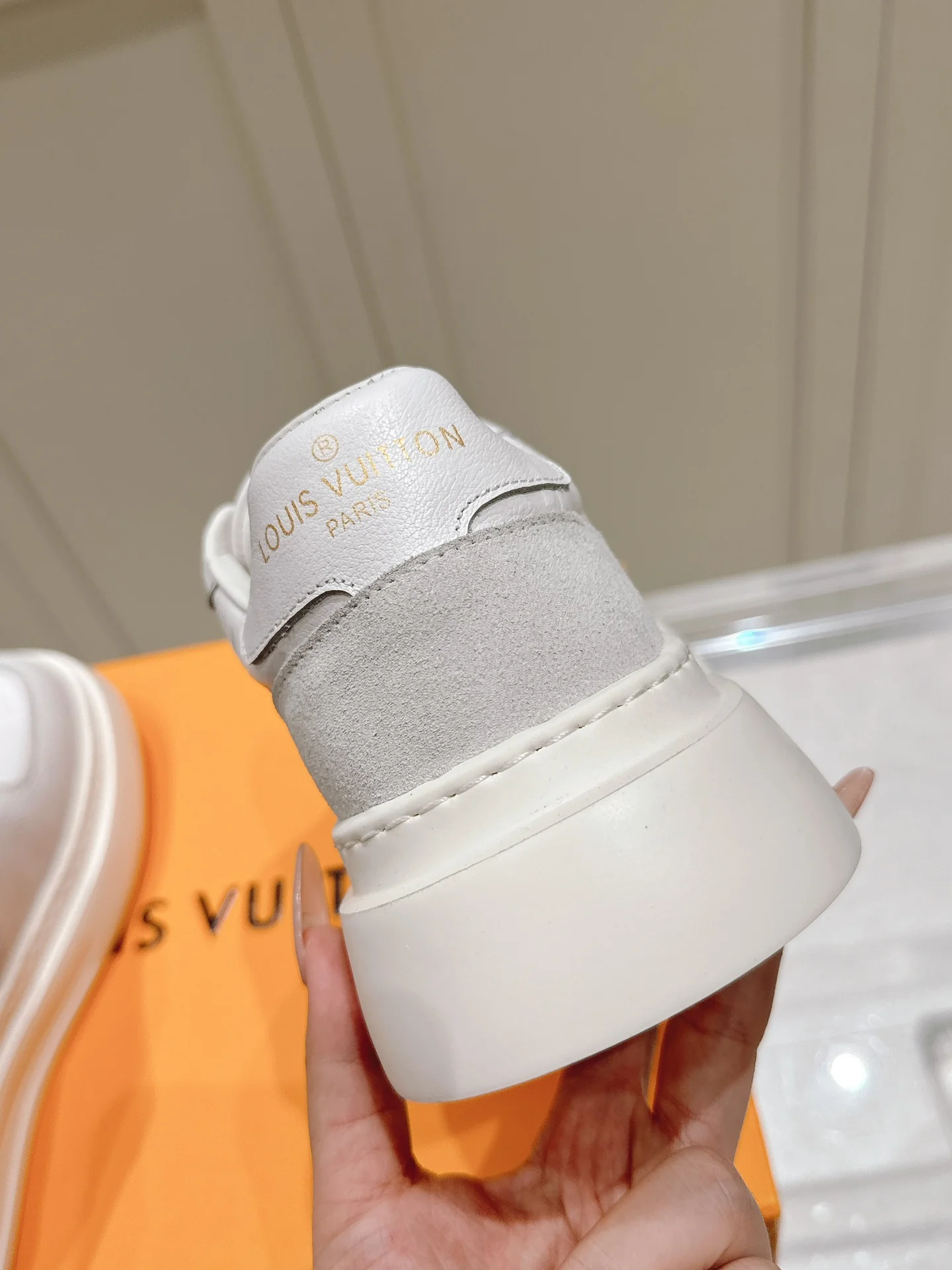 Повседневные туфли на платформе LV-2024, серые.