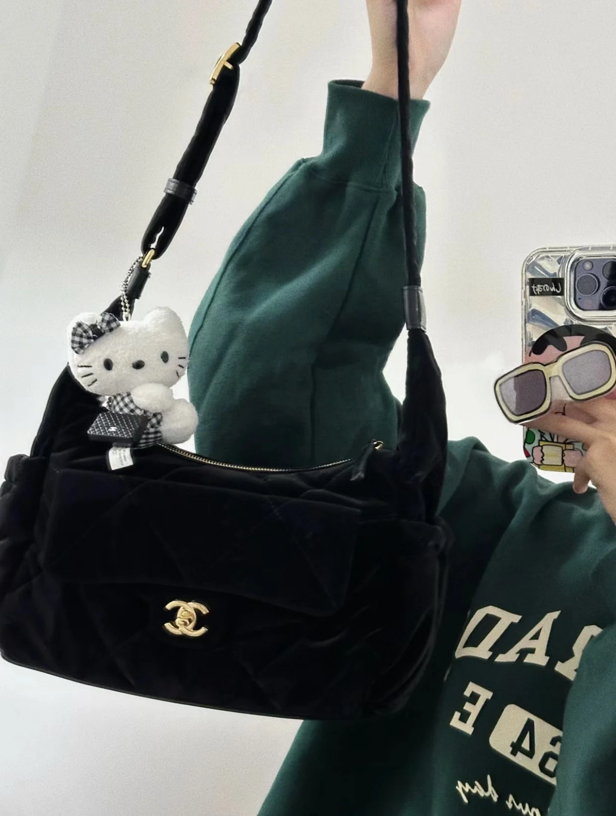 Chanel Grandsac Bowling Black