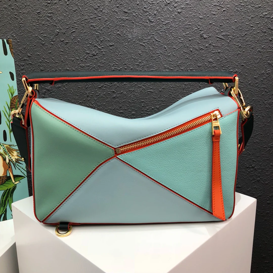 Сумка Loewe Puzzle, телячья кожа, средний размер, 5