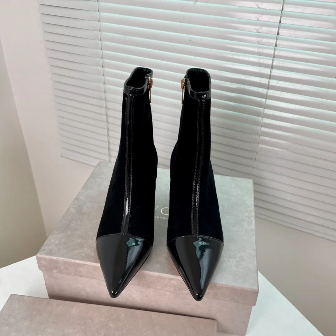 Ботильоны на низком каблуке Jimmy - 4