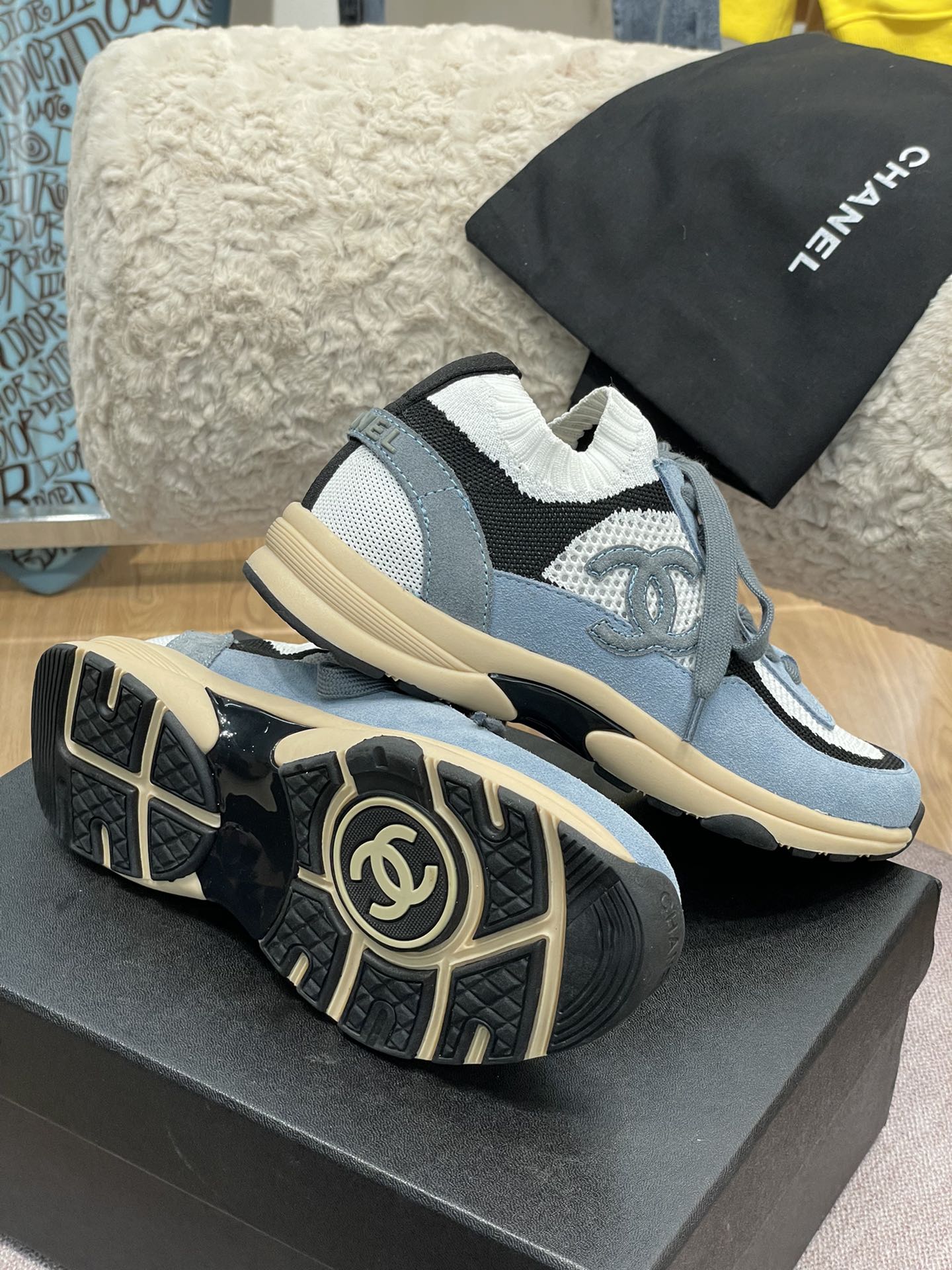 Chanel - Массивные туфли - Кроссовки - 3