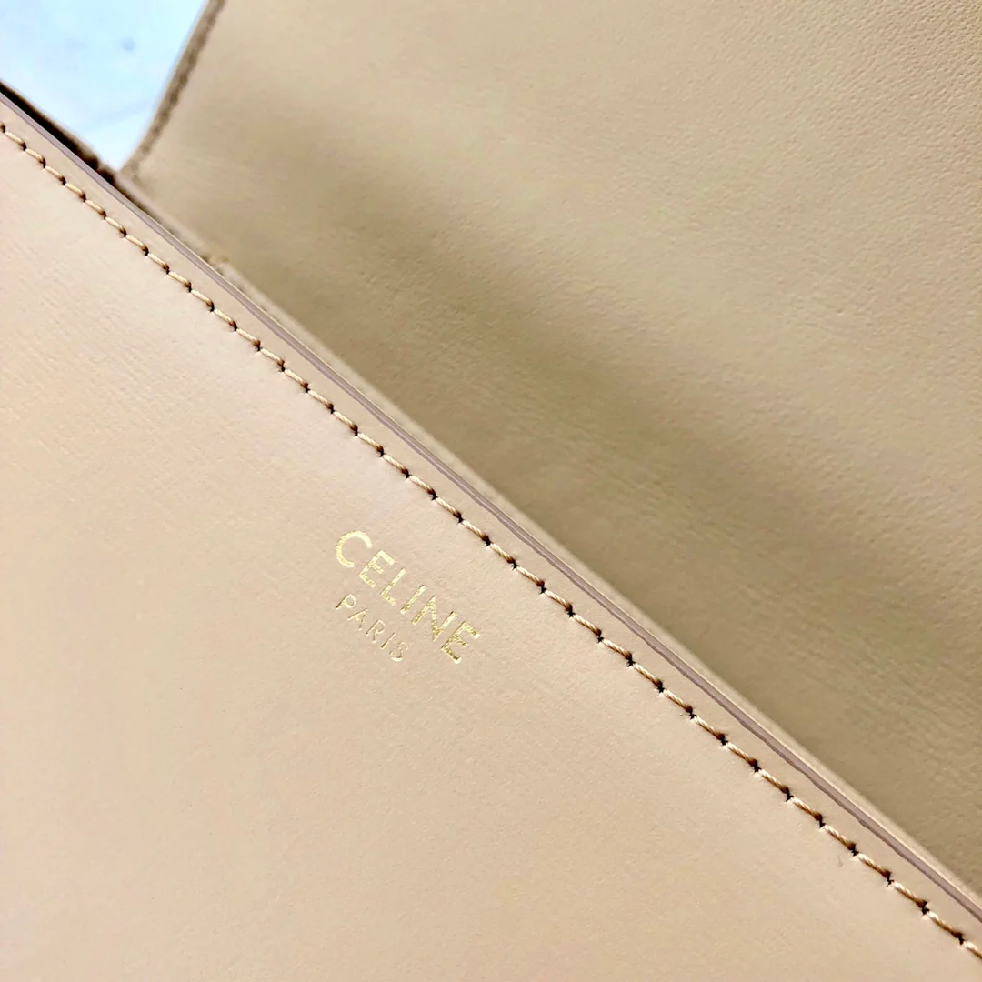 Сумка Celine Triomphe из телячьей кожи - подростковая - 18 - 5 см - 10