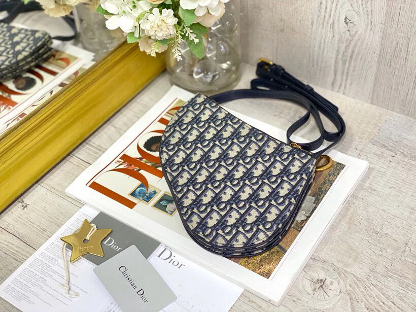 Сумка Dior Saddle Bag - Три отделения - 20 см