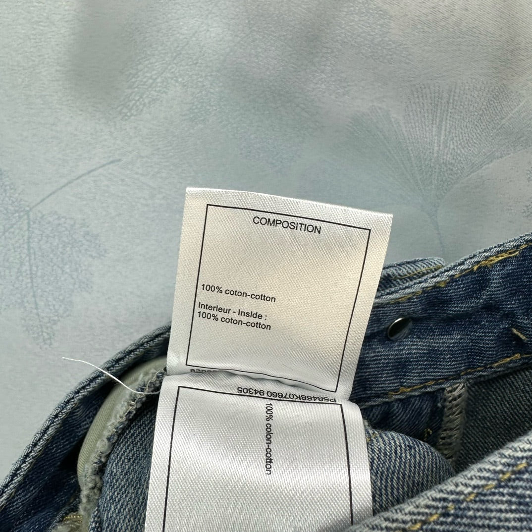 Новые летние джинсовые шорты Chanel 2403