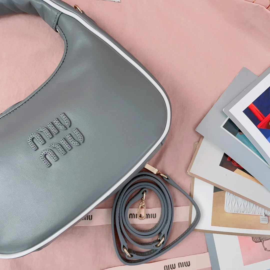 Сумка Miu Miu 5bc125 miuwander - сине-серый