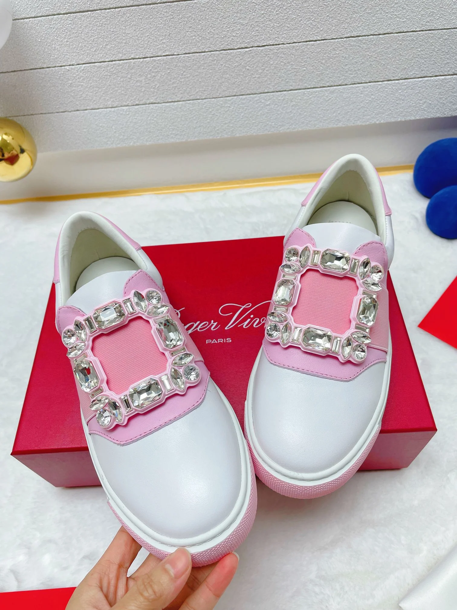 Обувь RV Shoes - Новинка ранней весны 2023 года - Спортивная повседневная обувь - Розовая