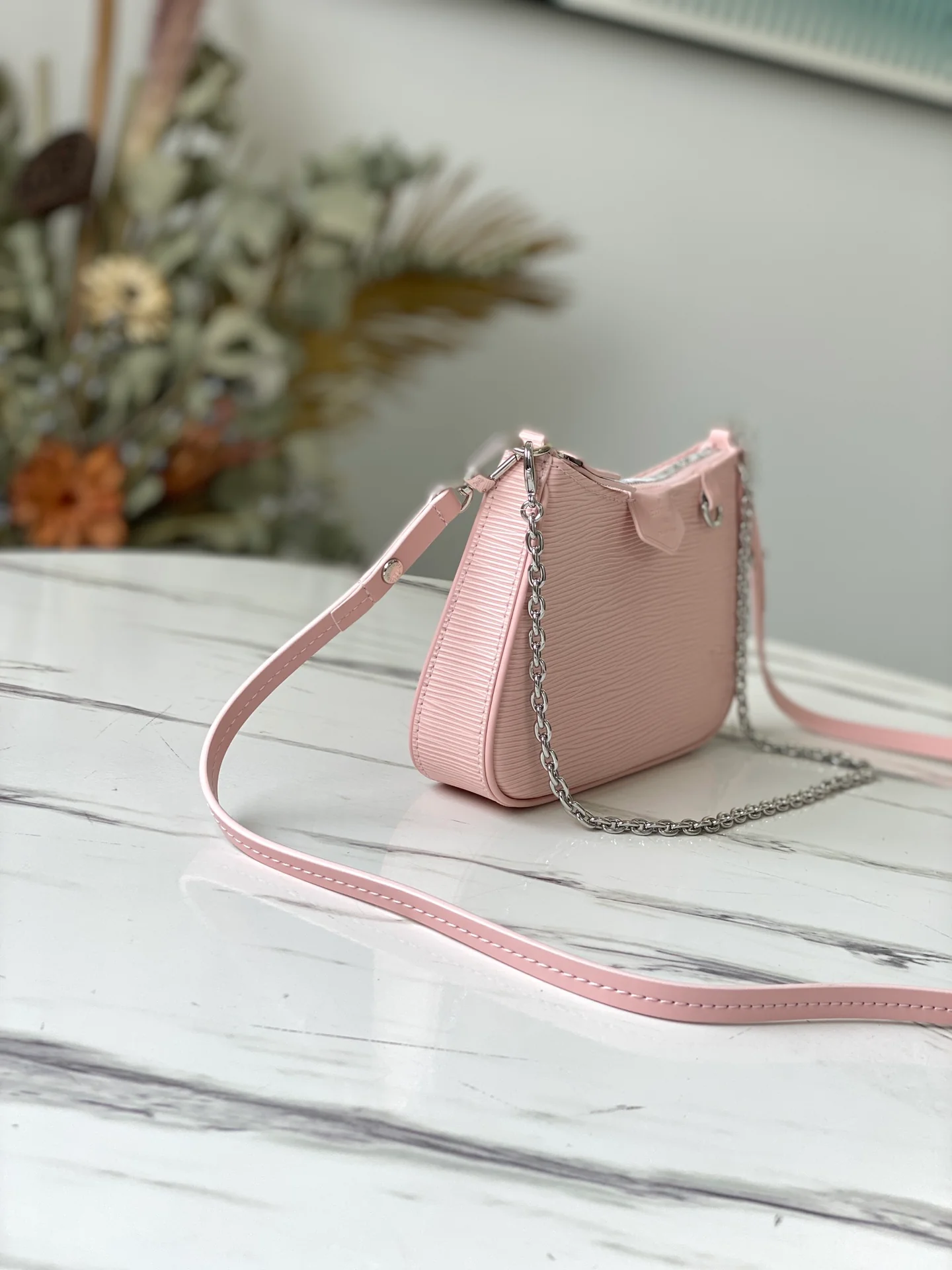 lv-m80483-ballet pink-easy-pouch-on-strap-handbag