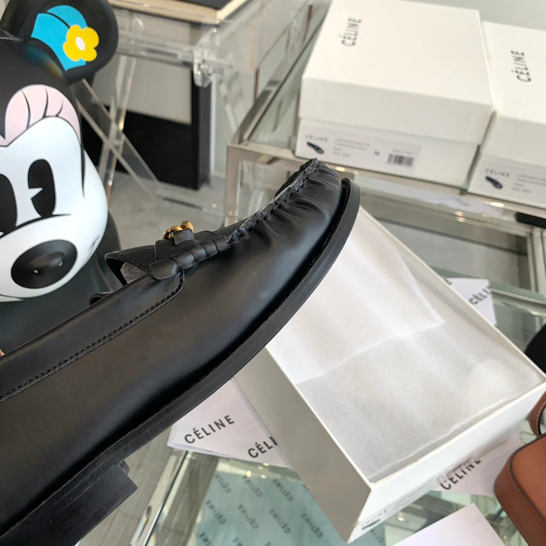 Обувь Celine - Celine - Матовая кожа - Лоферы