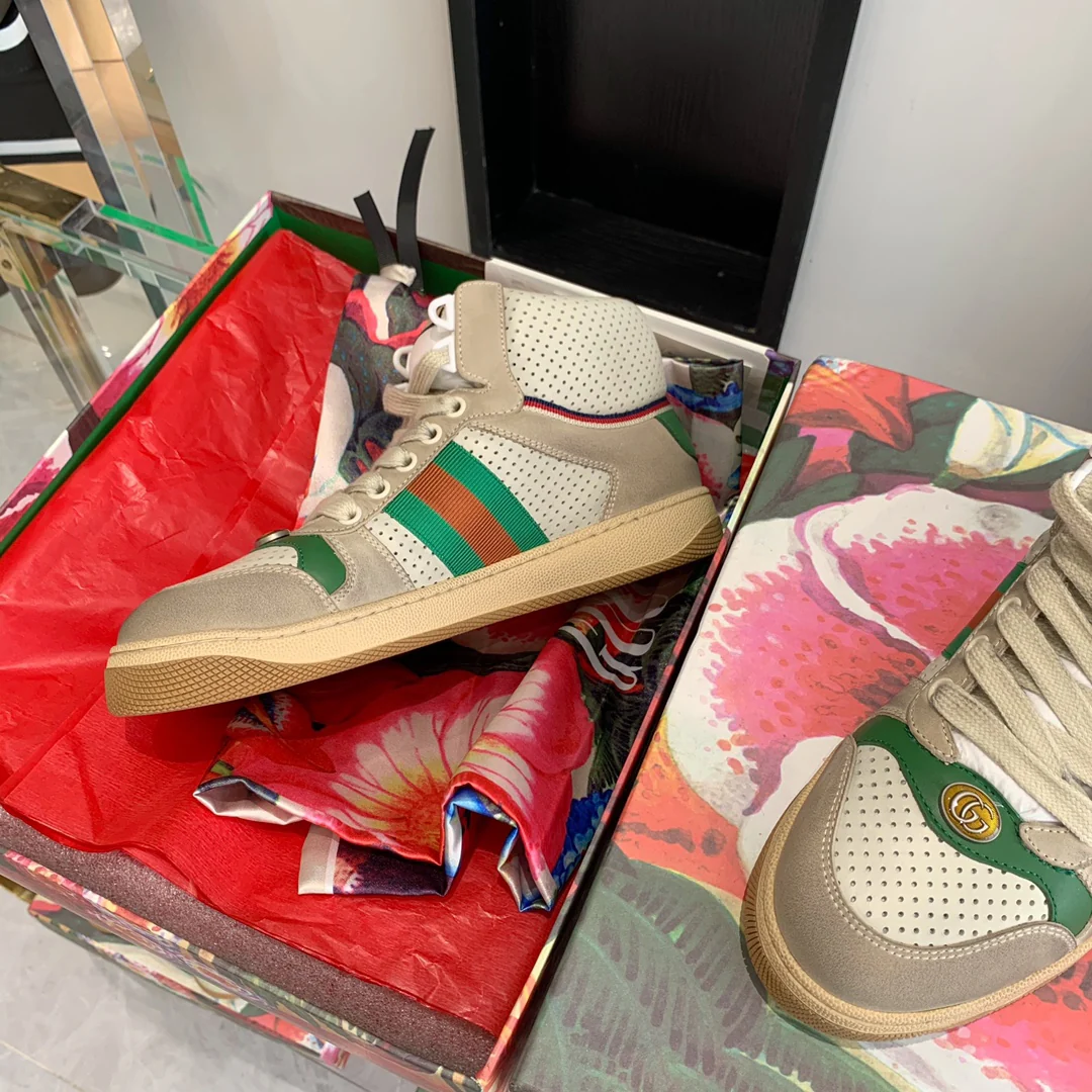 Высокие кроссовки Gucci - Грязные кроссовки - Кроссовки - 5