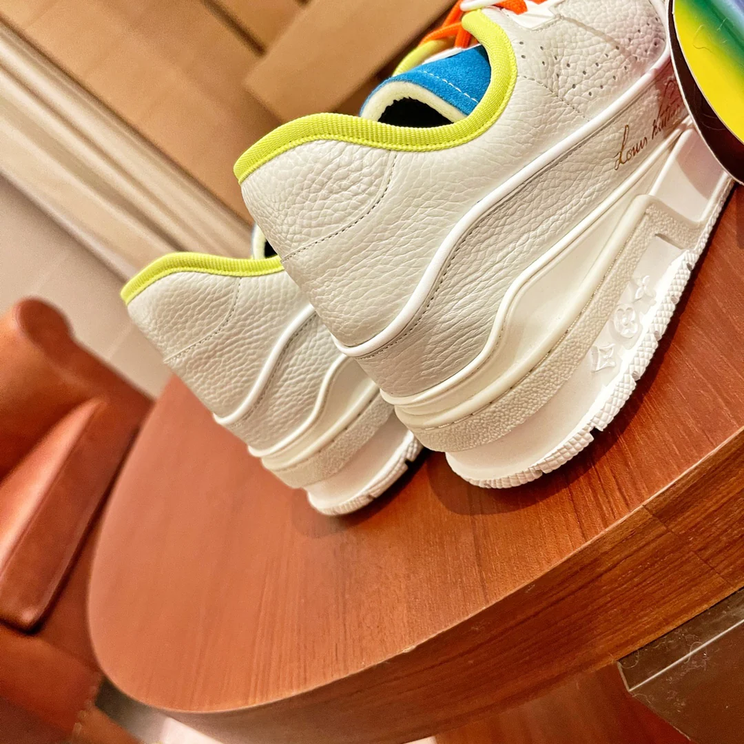 LV - Кожаные кроссовки - Повседневная обувь - Мужские - 2