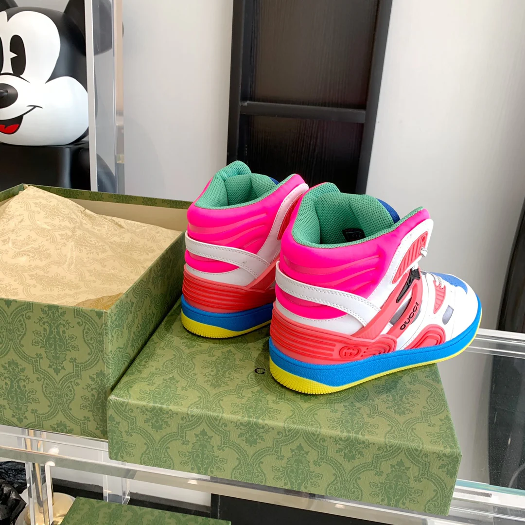 Кроссовки Gucci High-Top Chunk Shoes для пары - 1