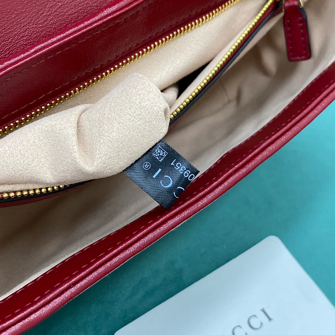 Сумка Gucci Marmont Medium 26 см, канвас, монограмма 1