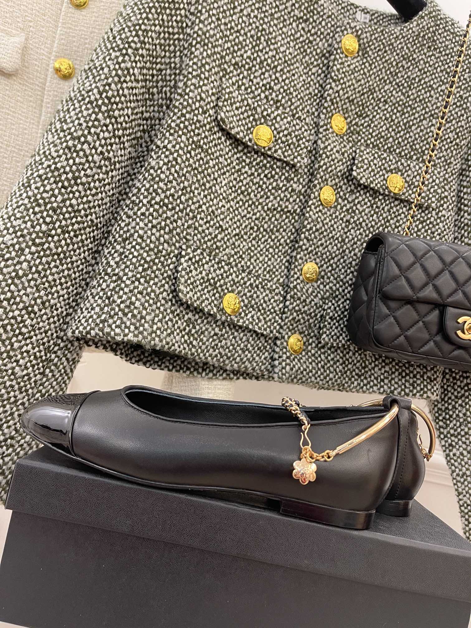 Chanel - Изысканная цепочка - Туфли Мэри Джейн - 5