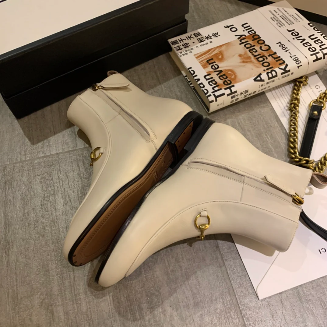 Ботильоны Gucci Street с пряжкой - 1