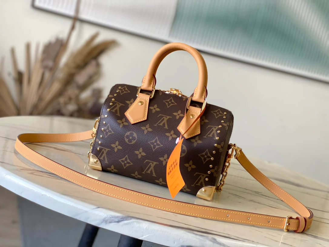 LV-m13146-speedy-trunk handbag-yellow