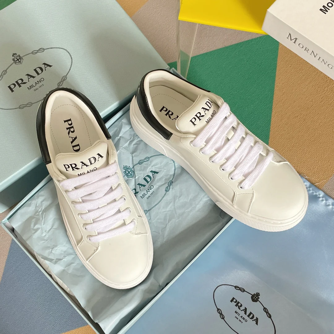 Новые поступления Prada ранней весной 2022 года - Повседневные туфли на платформе - 6