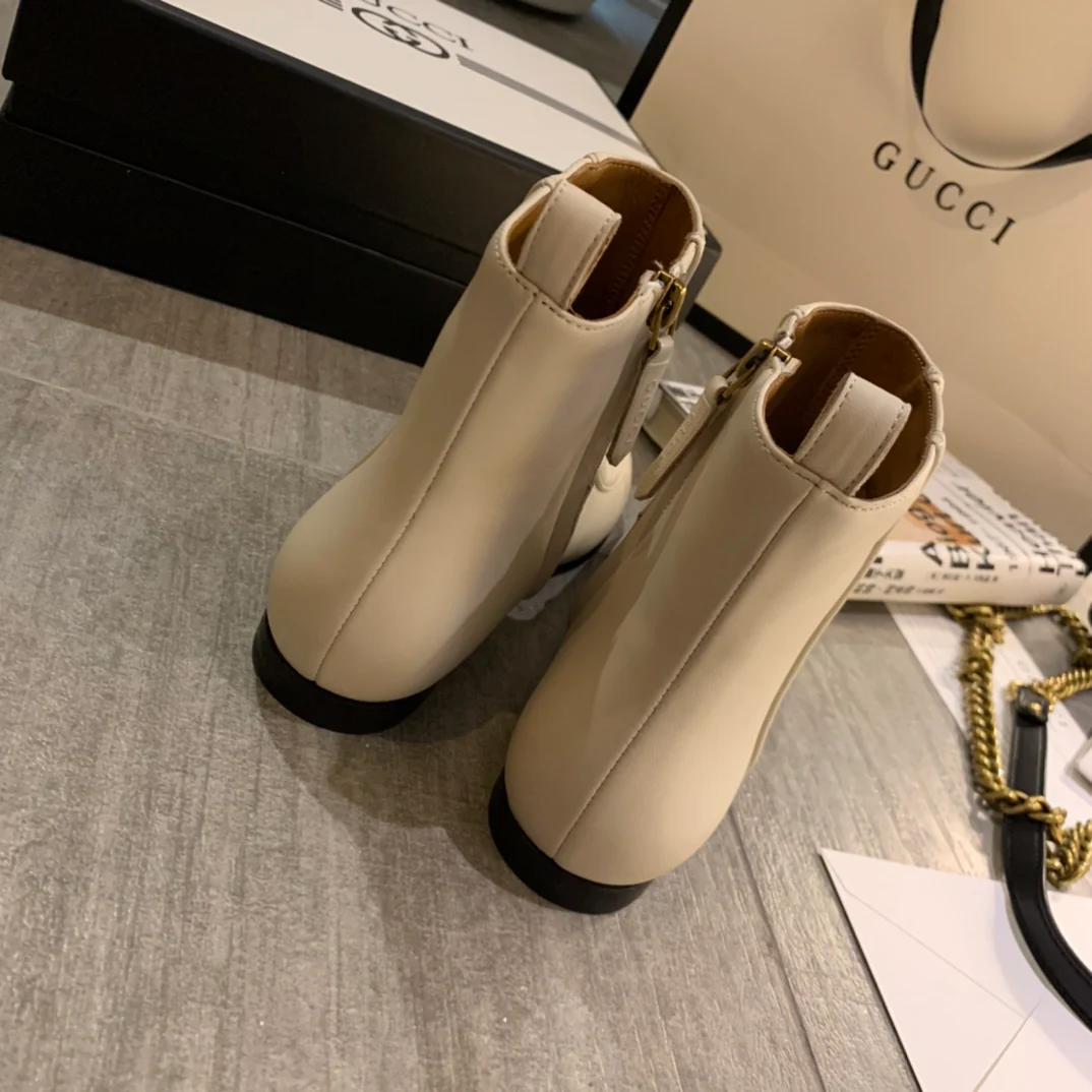 Ботильоны Gucci Street с пряжкой - 1