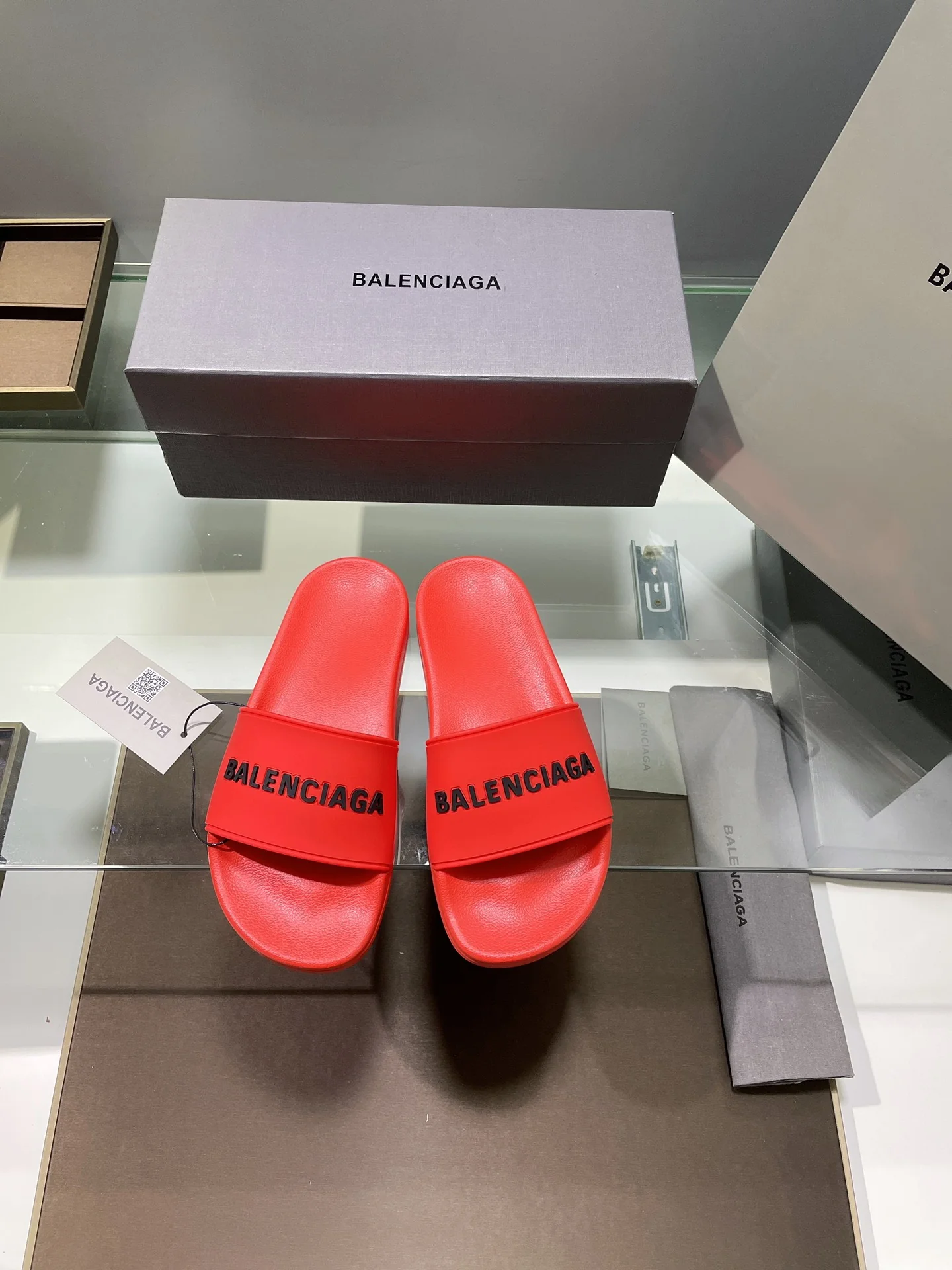 Balenciaga - Новая модель 2022 года - Тапочки с эффектом памяти и улучшенной упругостью - 11