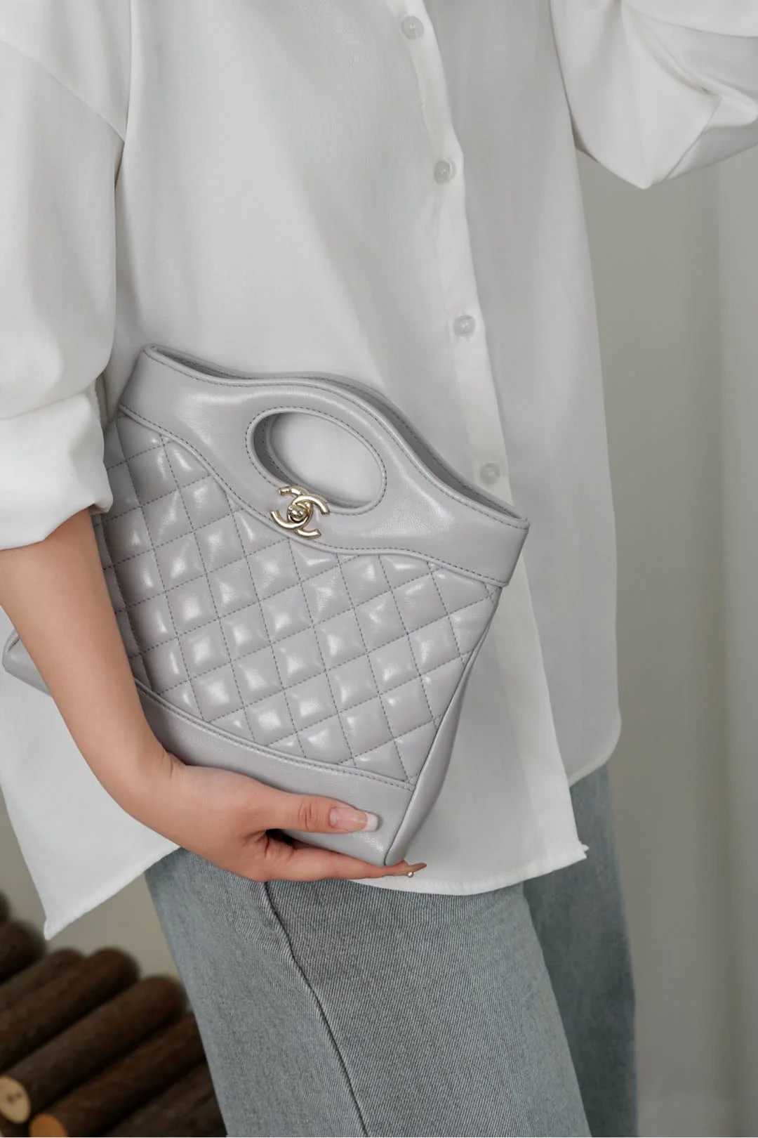 25 пенсов-31 пакет-мини-светло-серый