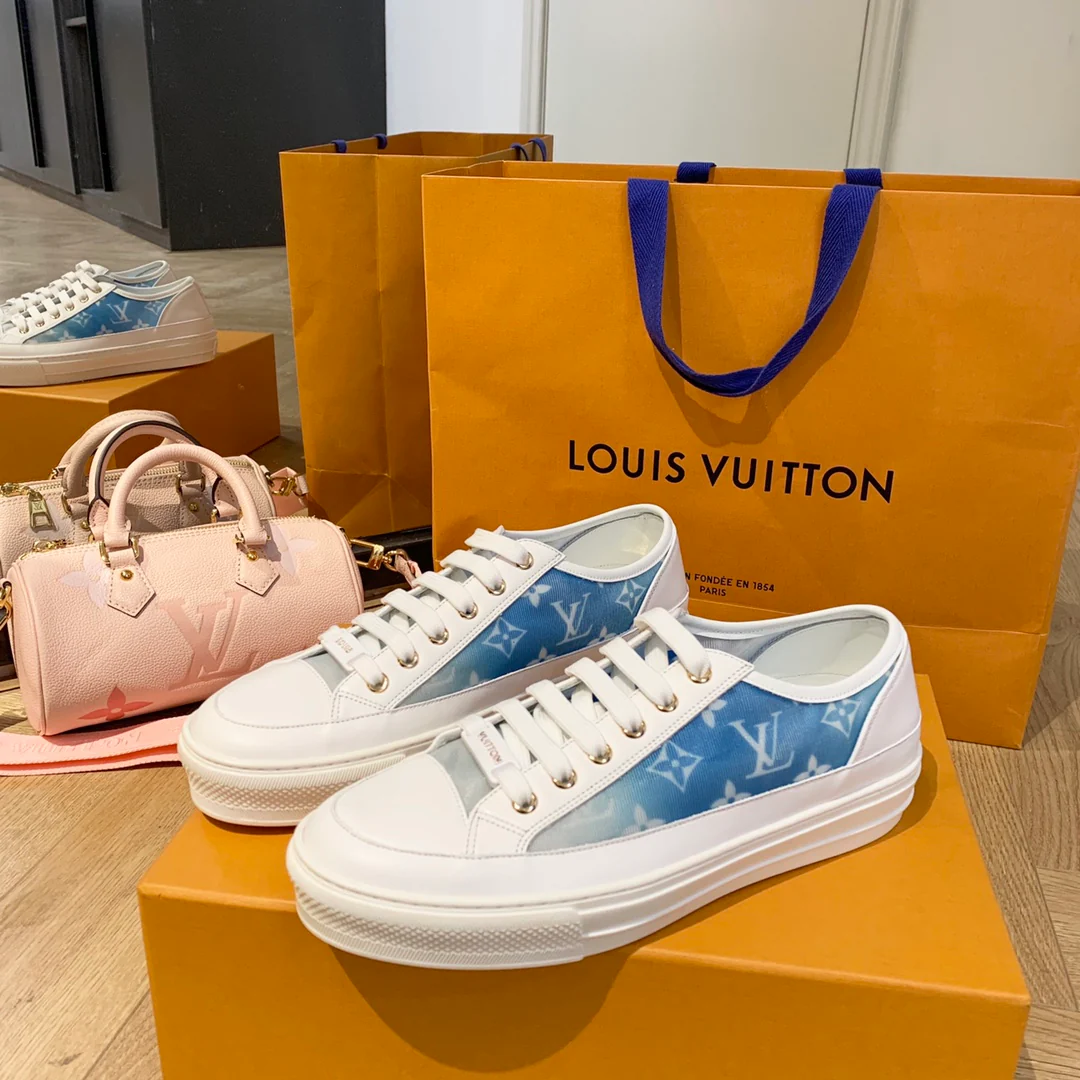 Обувь LV - LV Charlie - Весна 2022 - Низкие - Синие