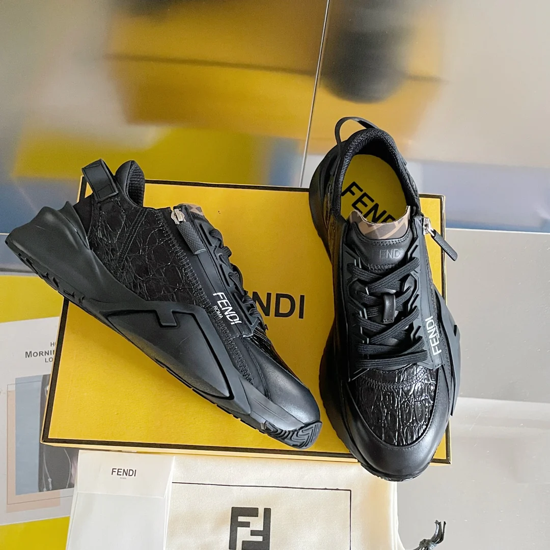 Fendi - Повседневные кроссовки - Черные