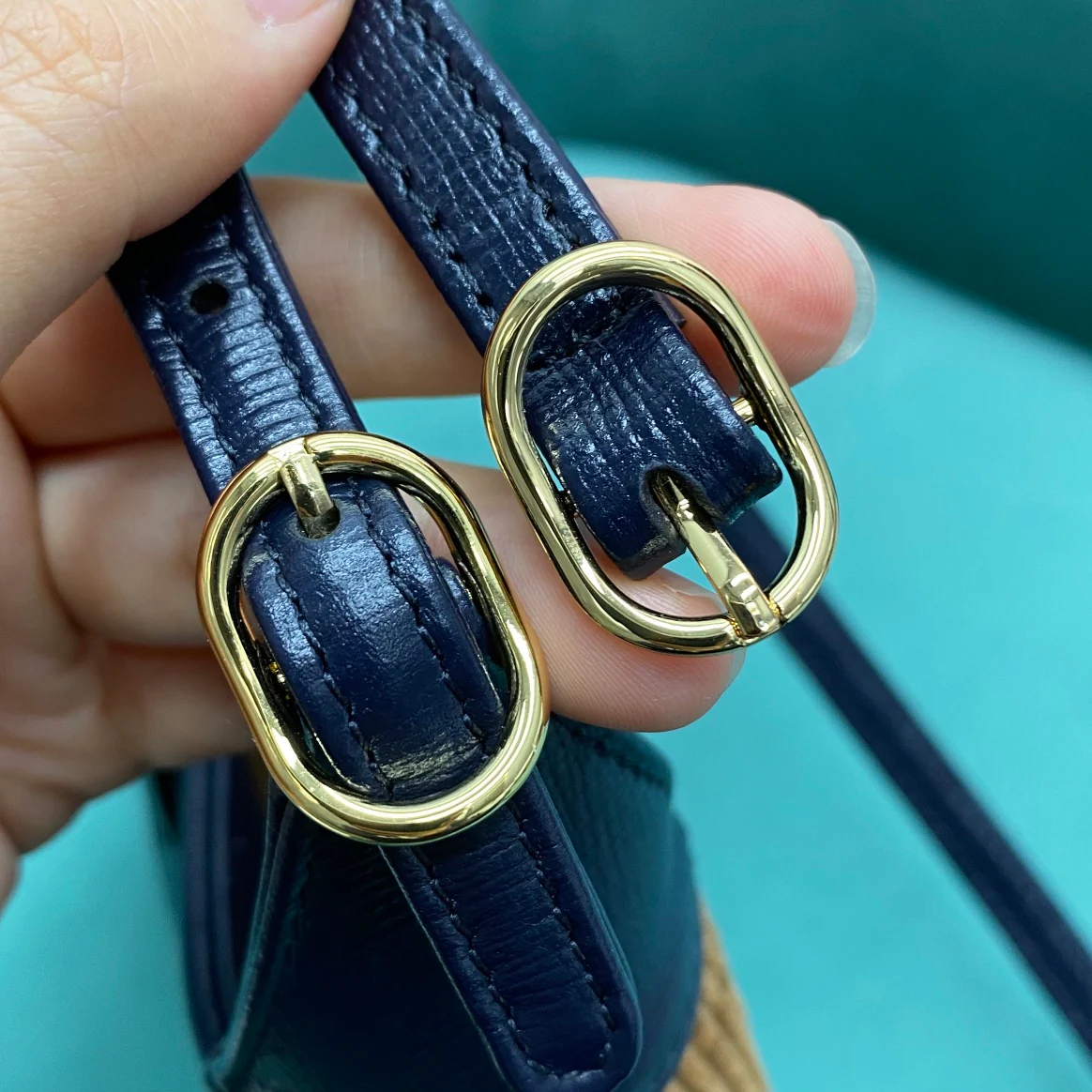 Gucci Jackie 1961 Полосатый бархат