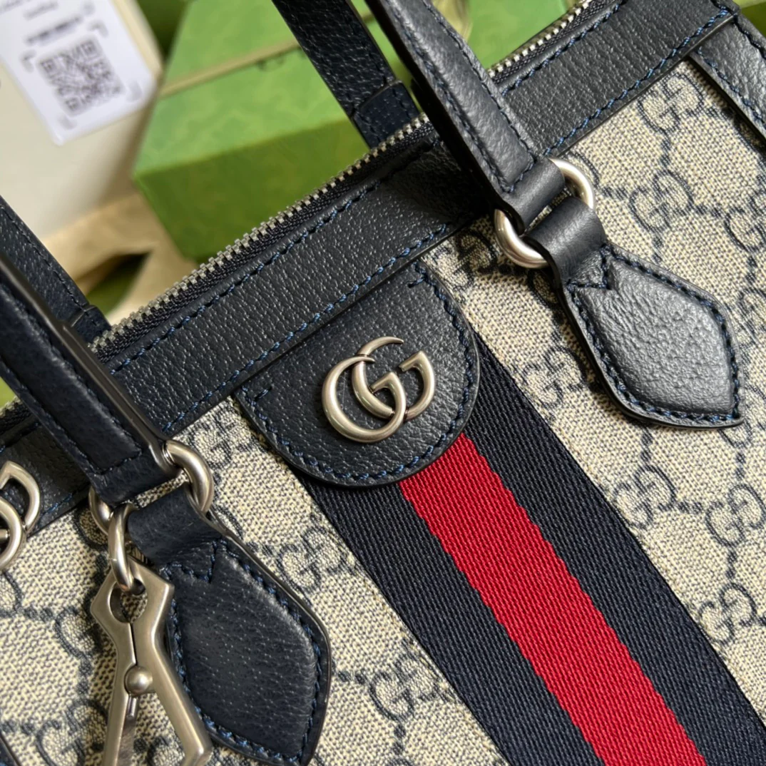 Мини-сумочка Gucci Ophidia - 24x20 см - 5x10 см - синяя