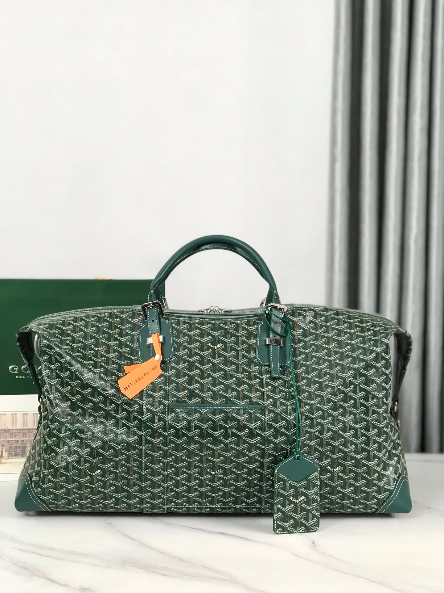 Дорожная сумка Goyard Boeing - зеленая