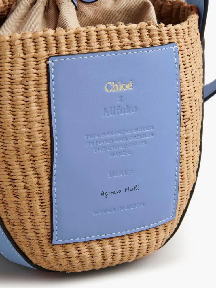 Корзинка Chloe - светло-голубая