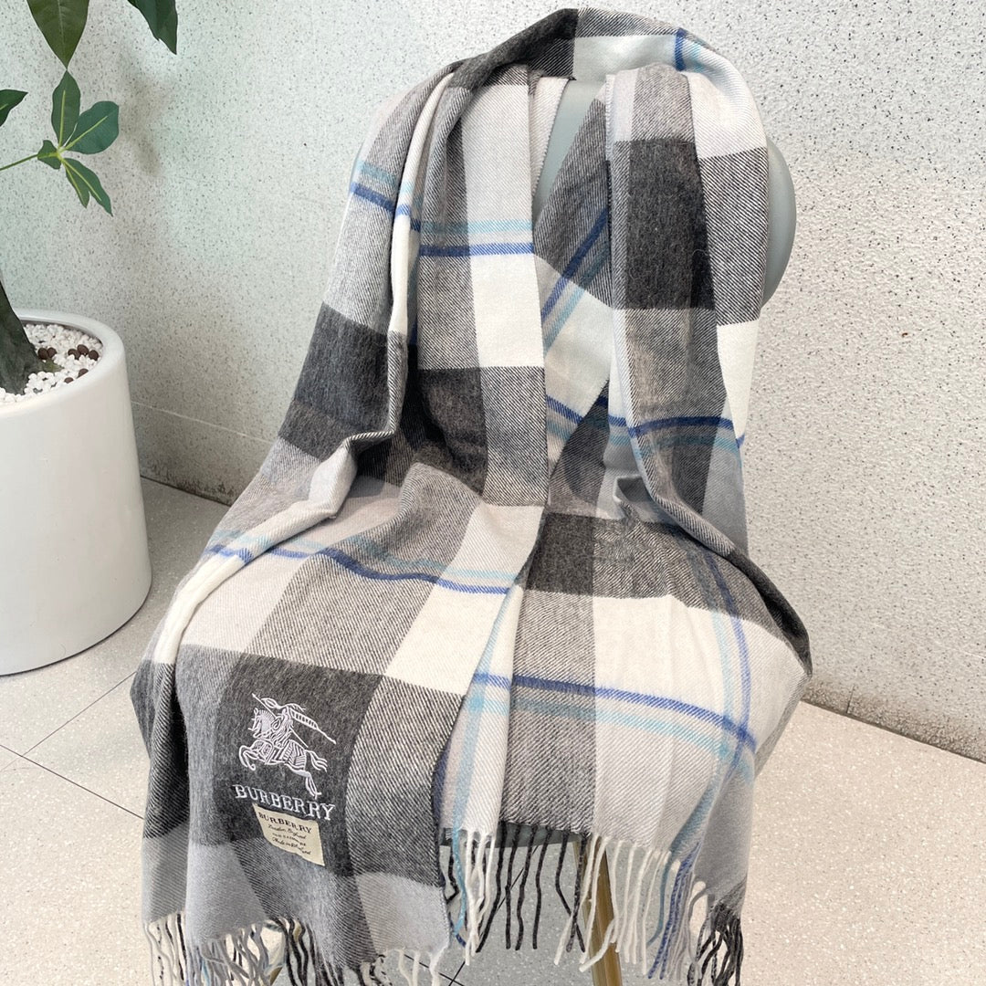 Классический клетчатый шарф Burberry - 70-200 см