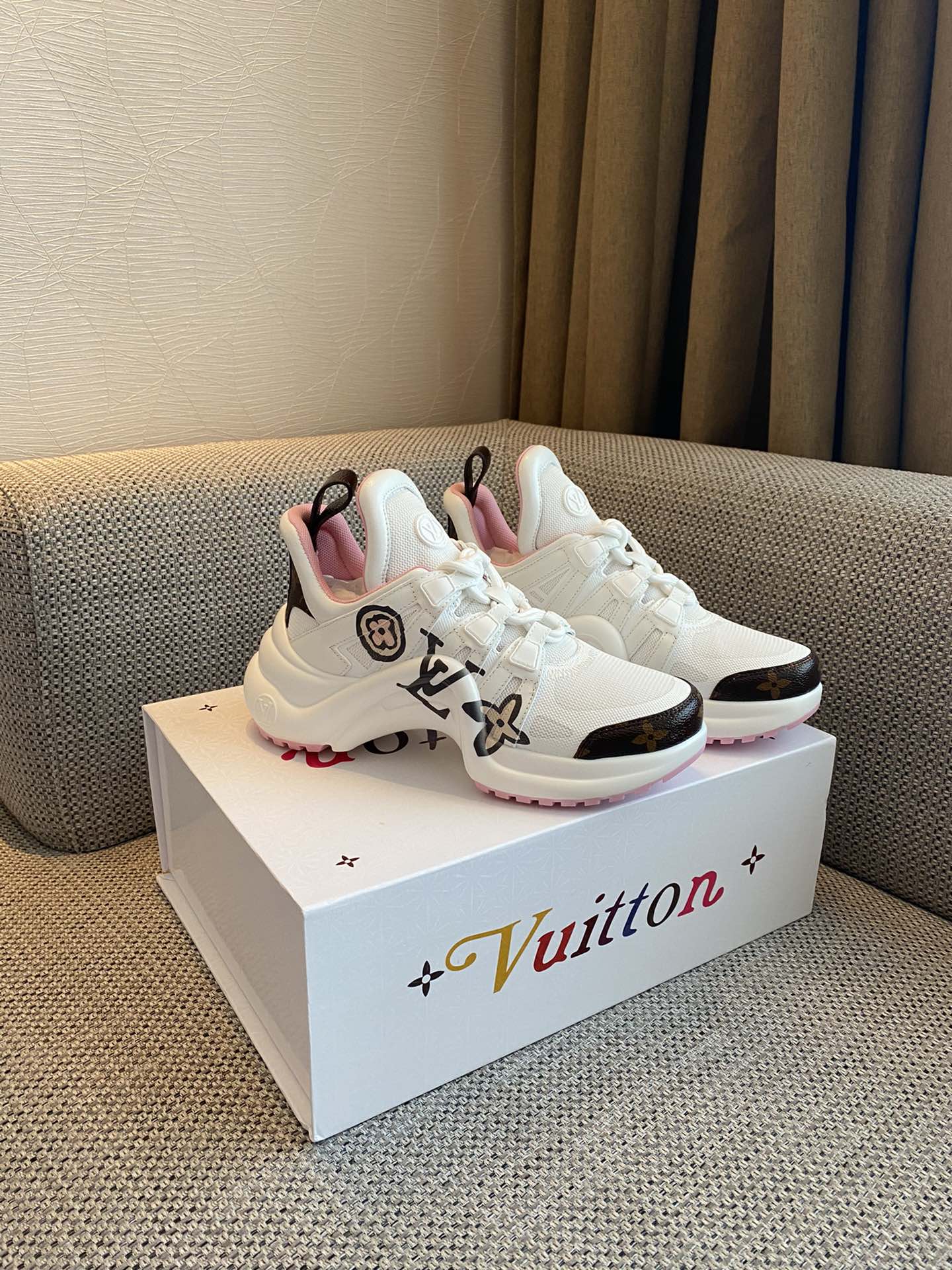 Обувь LV - кроссовки LV Trainer - 11