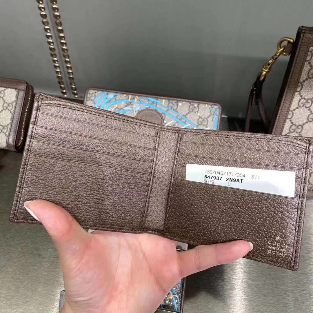 Gucci-唐老鸭系列短夹