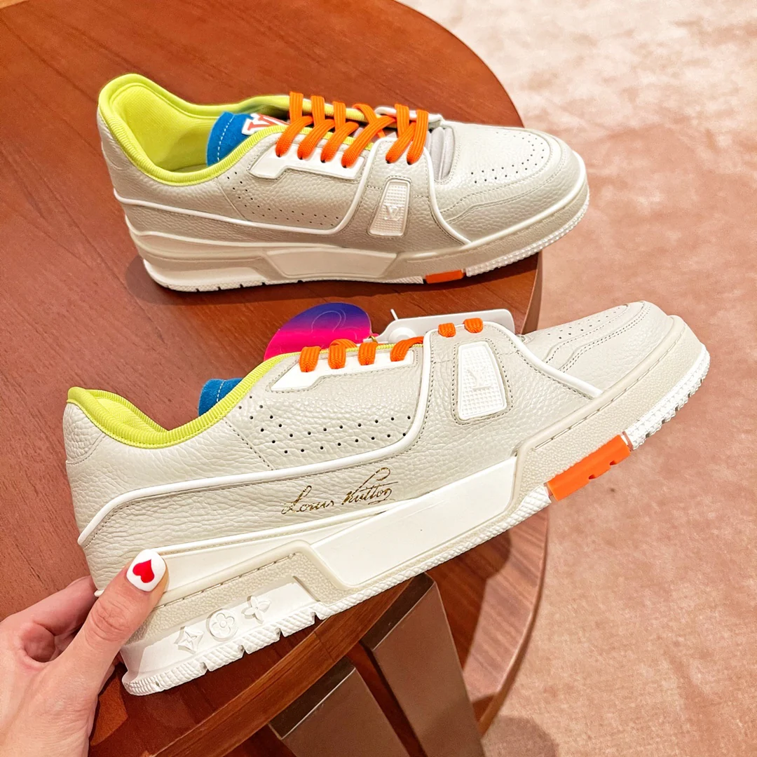 LV - Кожаные кроссовки - Повседневная обувь - Мужские - 2